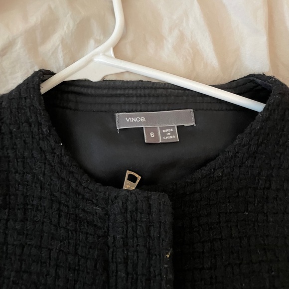 Vince Leather Jacket - Picture 2 of 3